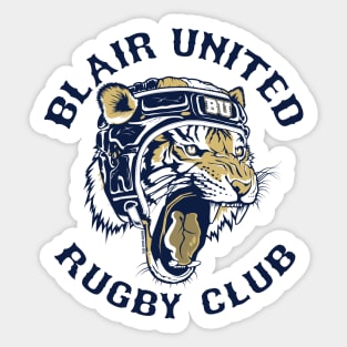 Blair United Rugby Club Sticker